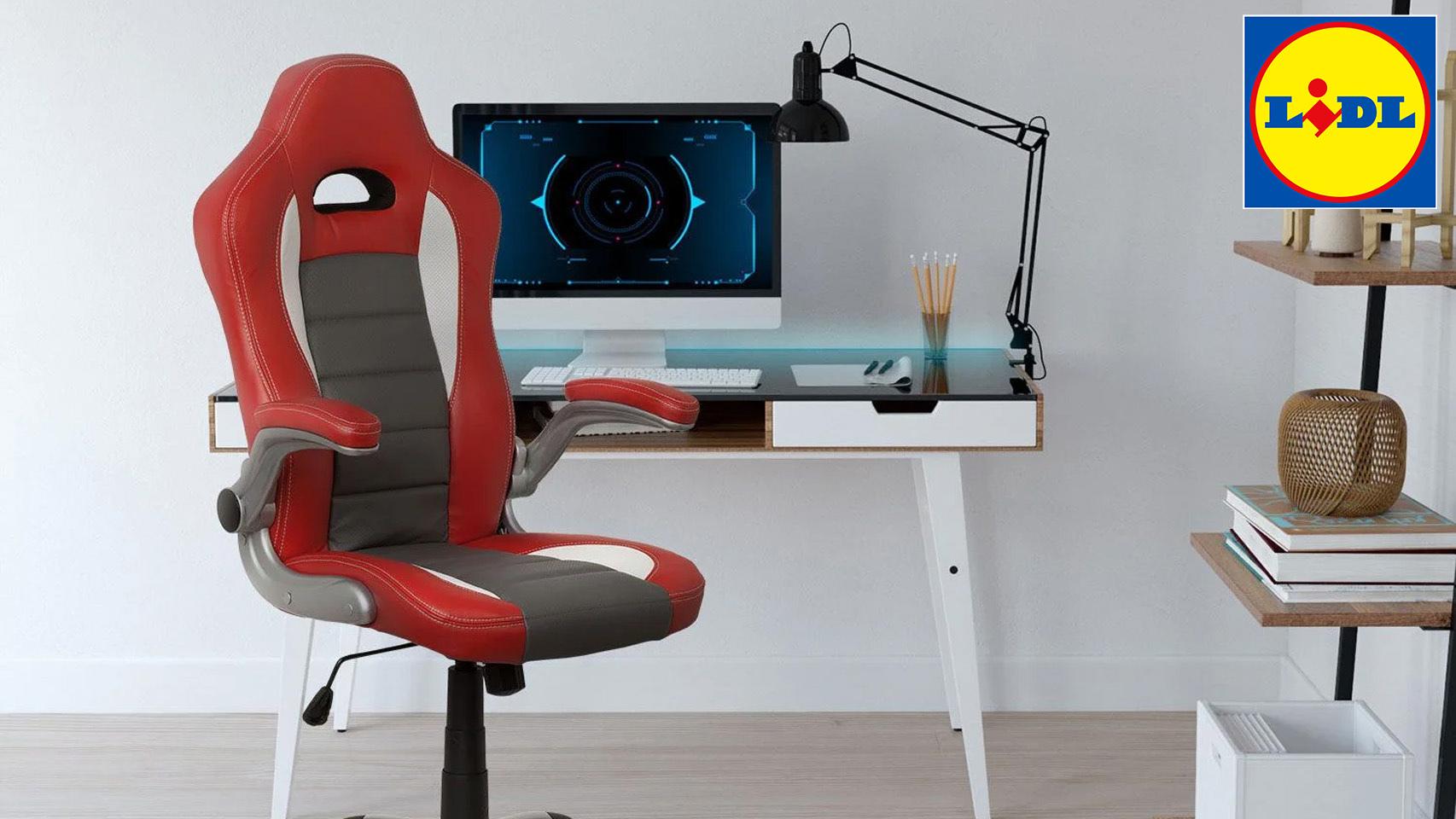 La silla gaming de Lidl que está arrasando por menos de 100 euros: cómoda,  colorida y versátil