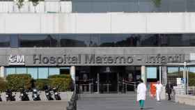 Fachada del Hospital Materno - Infantil de La Paz (Madrid).