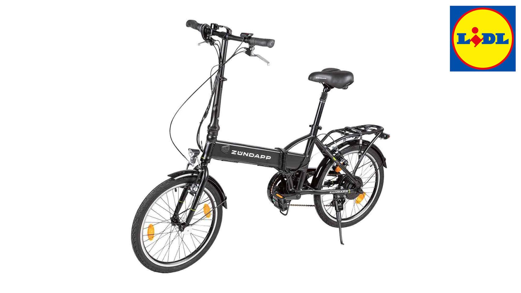 La nueva bicicleta eléctrica de Lidl: plegable, robusta y rebajada de  precio en un 33%