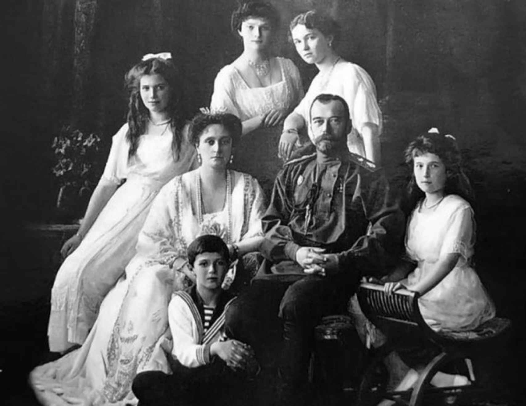 La última familia real rusa.