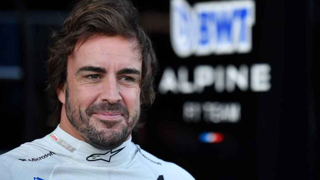 Fernando Alonso, en la temporada 2022 de la Fórmula 1