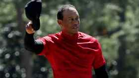 Tiger Woods, en el Masters de Augusta 2022