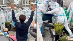 Rebelión en Shanghái: los habitantes se enfrentan a la policía por las restricciones antiCovid