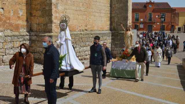 Procesión del Domingo de Resurrección en Cigales