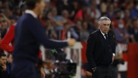 Carlo Ancelotti y Julen Lopetegui