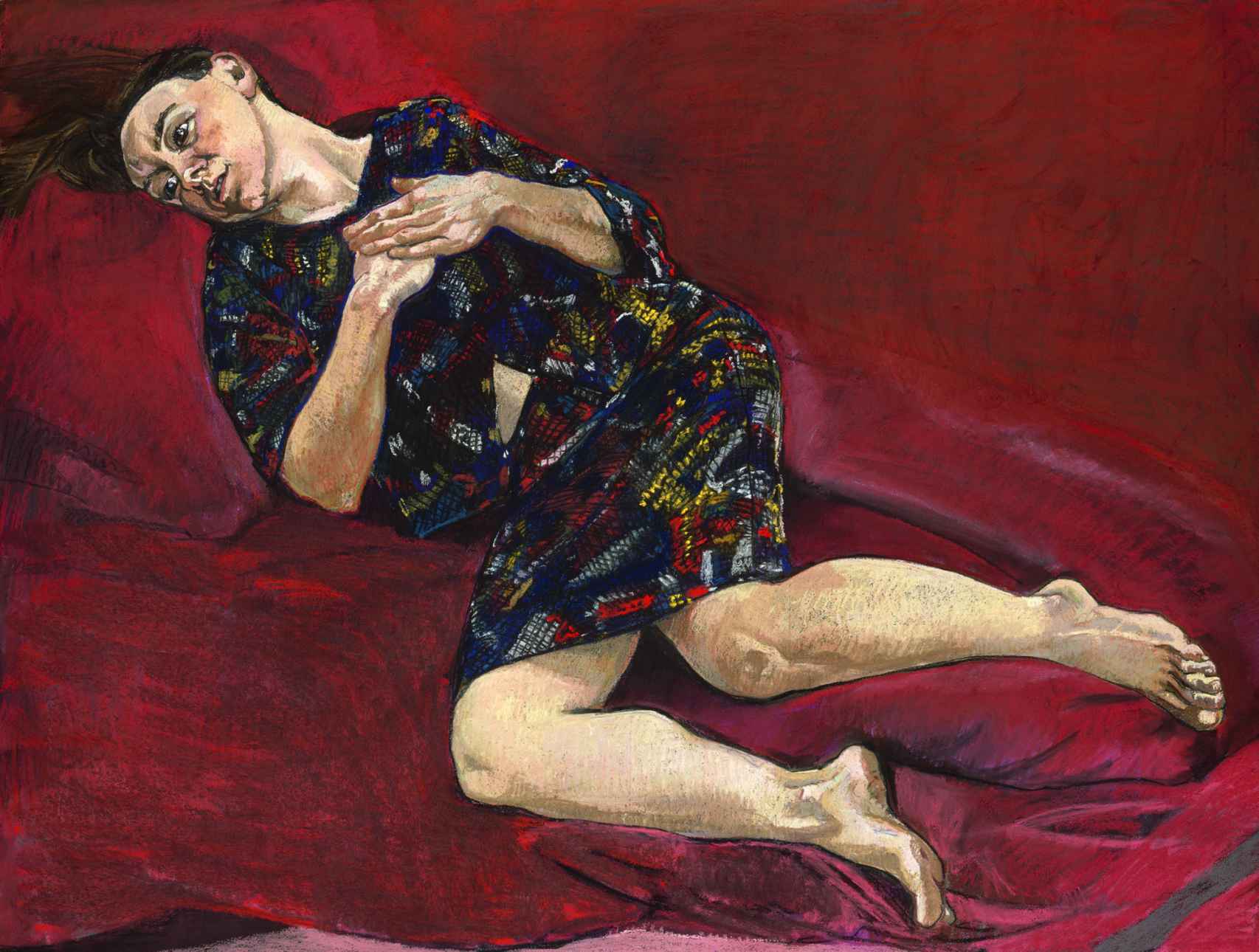 'Paula Rego en su estudio', 1987