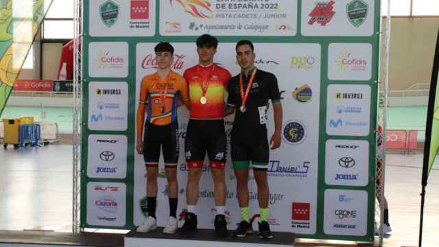 Pablo Leno gana una plata y un bronce en los campeonatos de España de ciclismo de pista