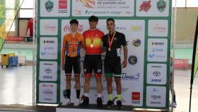 Pablo Leno gana una plata y un bronce en los campeonatos de España de ciclismo de pista