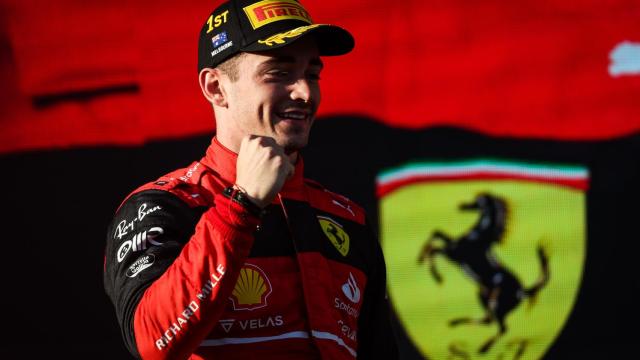 Charles Leclerc, piloto de Ferrari, durante la temporada 2022 de Fórmula 1