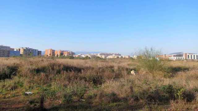 Vista de los antiguos terrenos de Repsol, en Málaga.