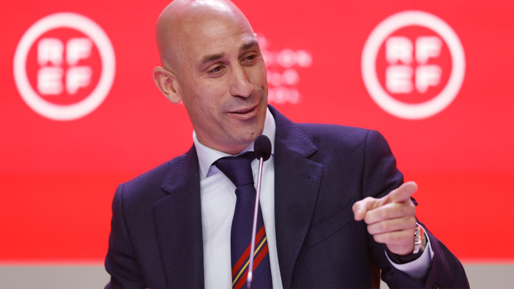 Luis Rubiales explica en rueda de prensa el caso Supercopa de España y su relación con Gerard Piqué