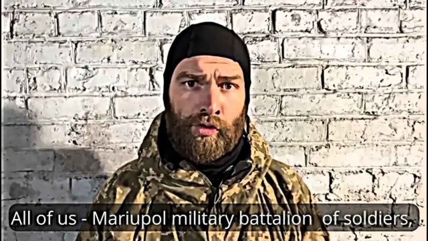 El mensaje desesperado de un comandante ucraniano desde la acería de Azovstal, en Mariúpol
