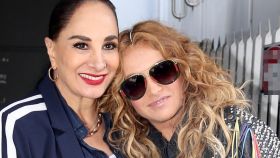 Susana Dosamantes junto a su hija, Paulina Rubio, en una imagen tomada en enero de 2019.