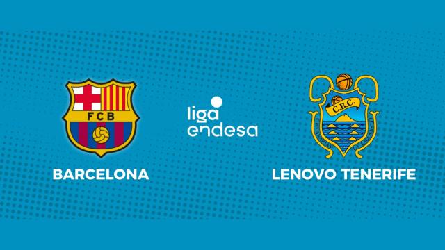 Barça - Lenovo Tenerife: siga el partido de la Liga Endesa, en directo