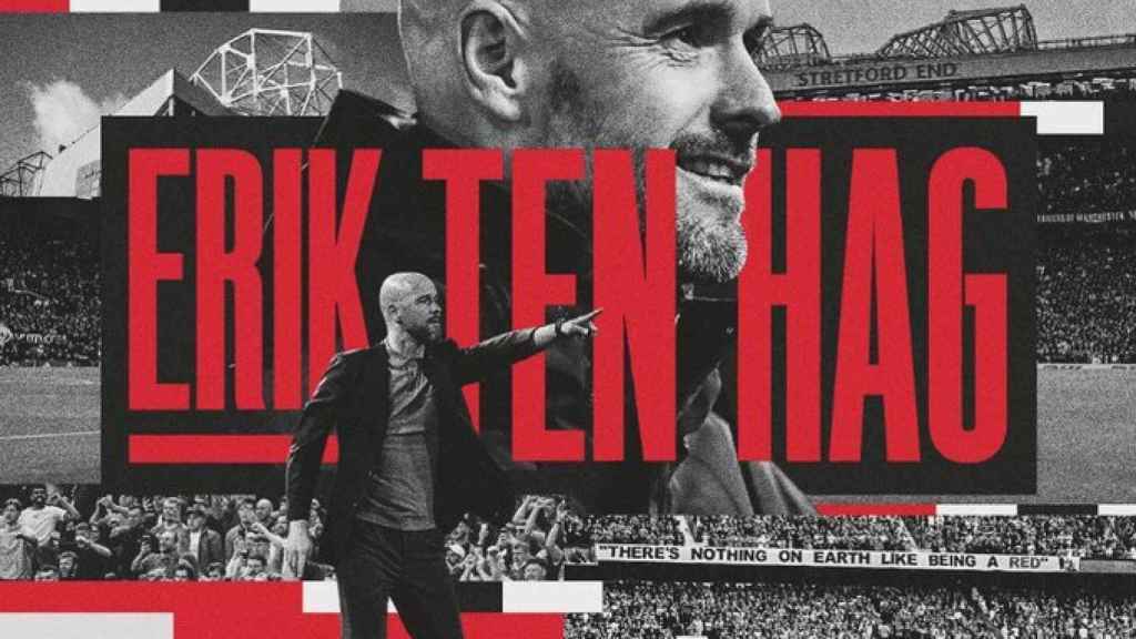 Anuncio oficial del Manchester United de Ten Hag como nuevo entrenador