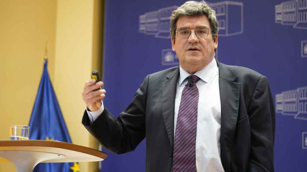 José Luis Escrivá, ministro de Inclusión, Seguridad Social y MIgraciones, este jueves.