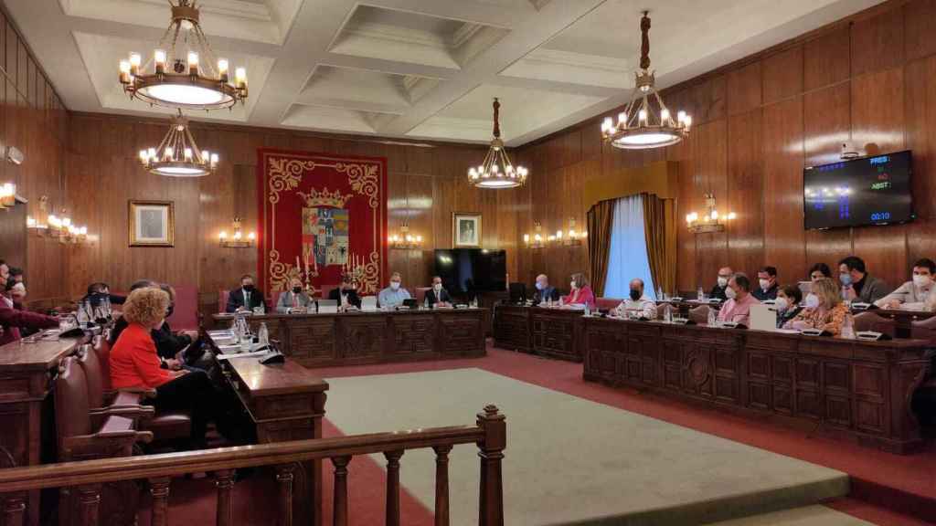 Pleno presencial de la Diputación de Zamora a del mes de abril 2022