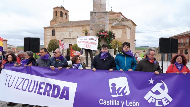 Representantes de la izquierda en Villalar