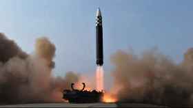 Lanzamiento del misil norcoreano Hwasong-17