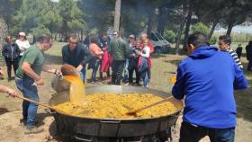 Imagen de la paella más solidaria de la provincia de Valladolid