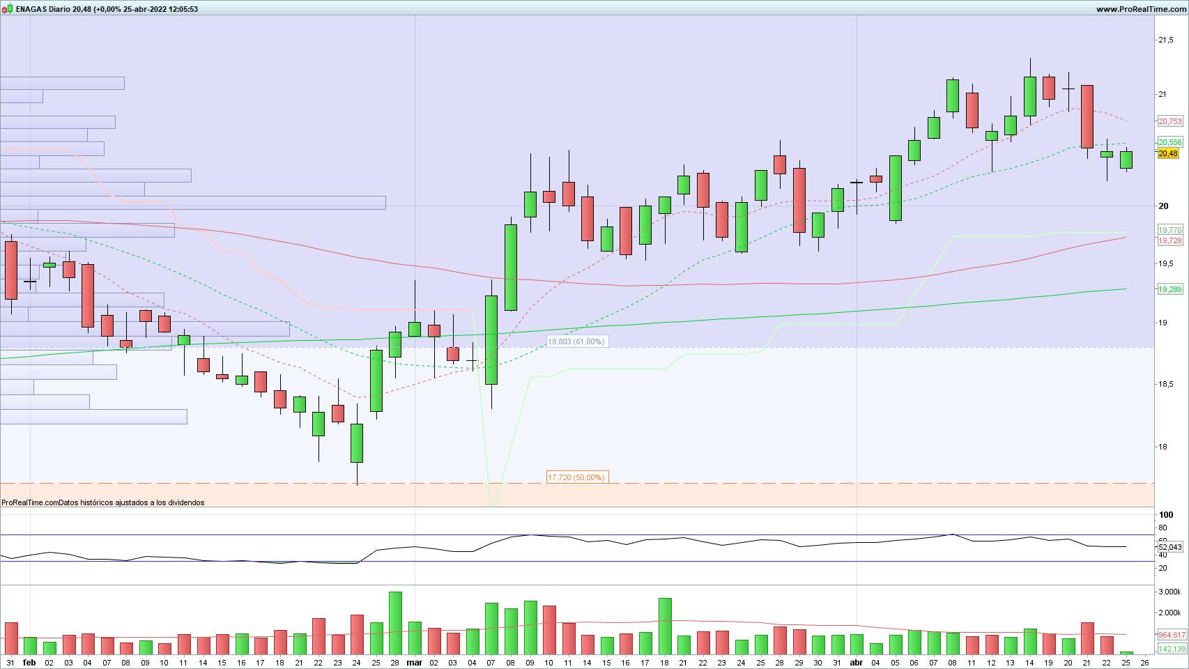 acciones de enagas