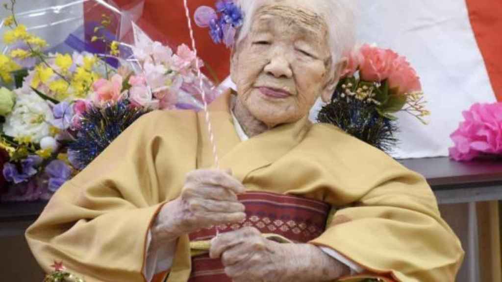 La japonesa Kane Tanaka ha fallecido a los 119 años. Efe