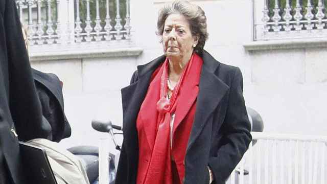 Rita Barberá el día que declaró ante Tribunal Supremo. Emilio Naranjo Efe