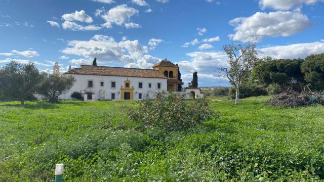 Imagen actual del antiguo Cortijo Bacardí, en Málaga.