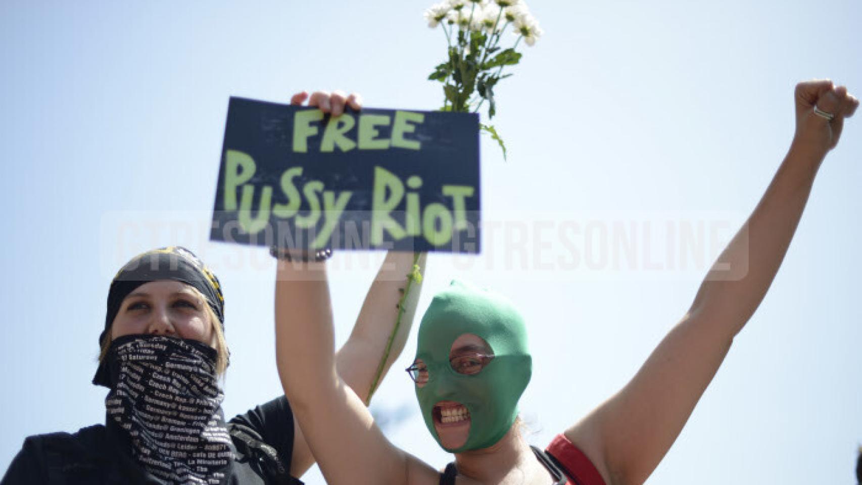 María Aliójina, la mujer que Rusia ha añadido a la lista de personas