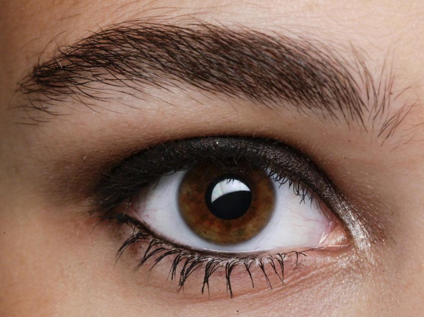 Cejas pobladas.
