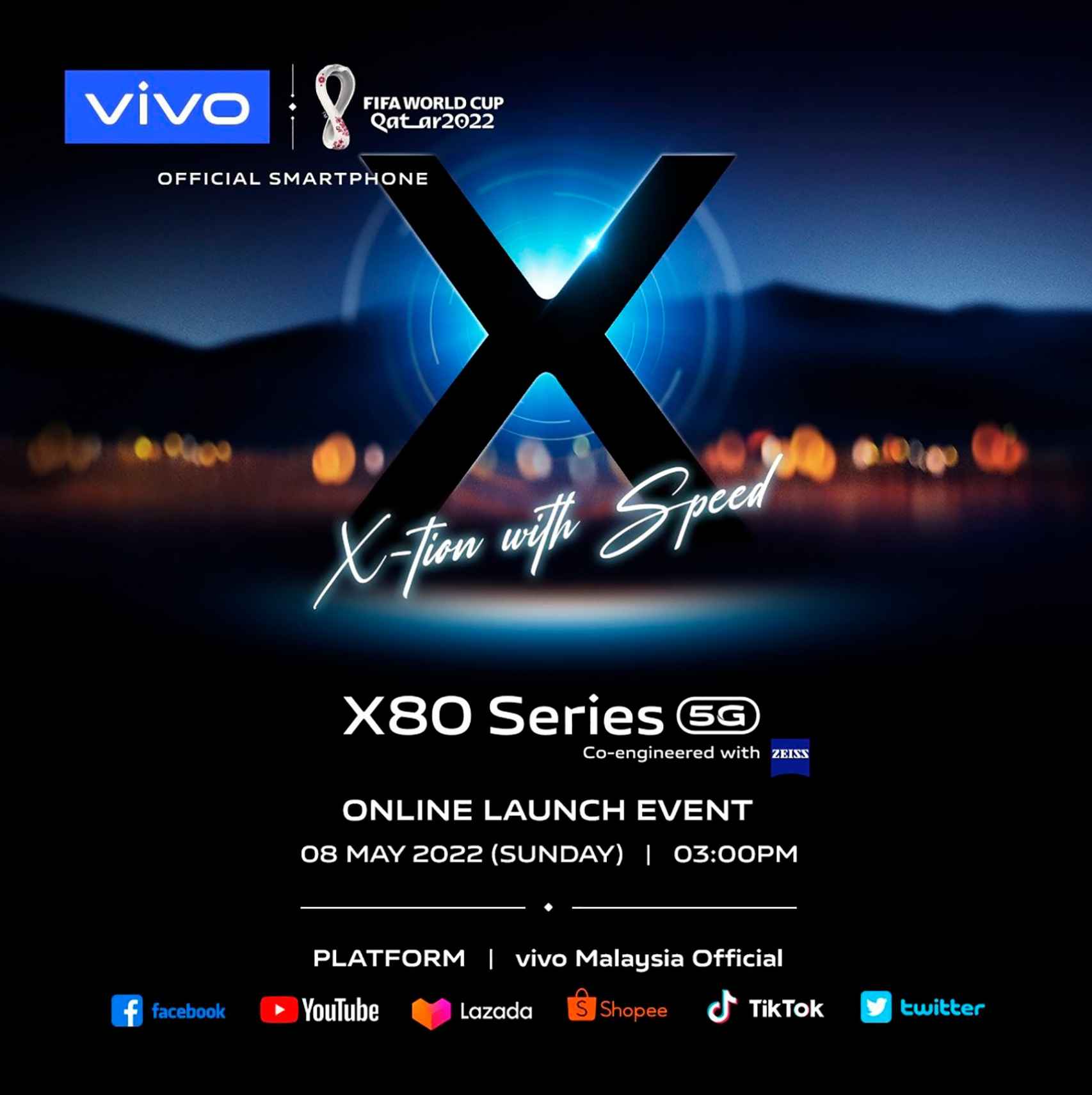 Vivo X80 will be launched internationally
