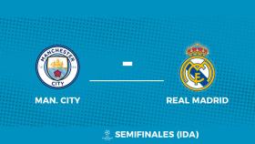 Streaming en directo | Manchester City - Real Madrid (Champion League)