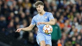 John Stones, en un partido con el Manchester City.