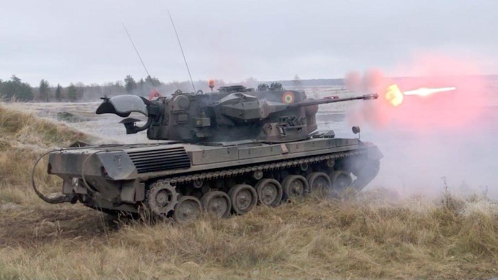 Gepard, Flugabwehrpanzer-Feuerkrafttest