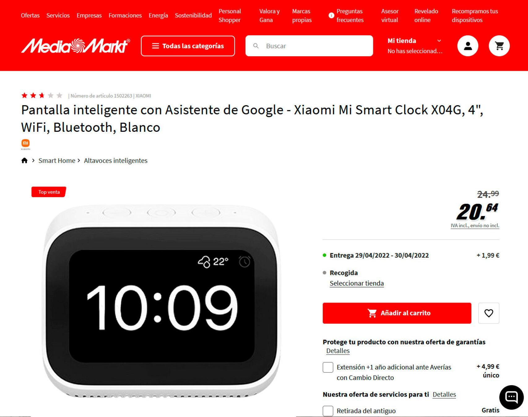 Cambiar tu despertador por este con Alexa integrado es más barato con la  última oferta de