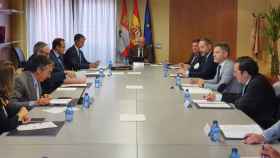 Carnero preside la primera Comisión de Secretarios Generales del nuevo Gobierno de Castilla y León