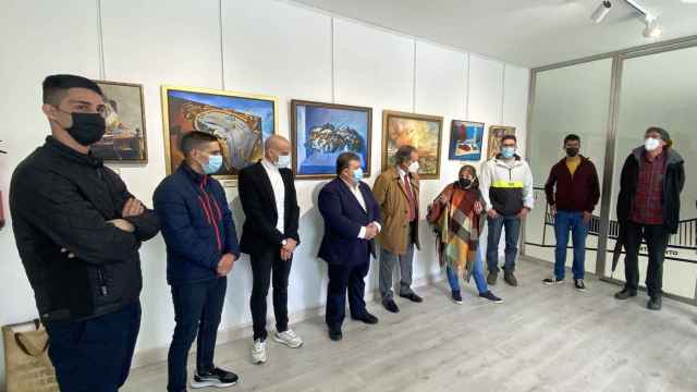 Inauguración de la exposición con obras de los internos de Topas en Santa Marta