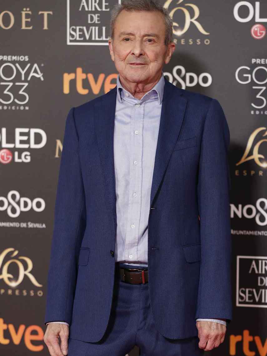 El actor Juan Diego durante los Premios Goya del año 2020.