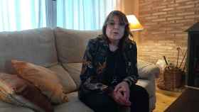 La consejera de Educación de Murcia, Mabel Campuzano, en el salón de su casa, entrevista por EL ESPAÑOL con motivo de su primer año en el Consejo de Gobierno.