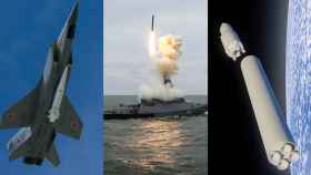 Los tres tipos de misiles hipersónicos que tiene Rusia