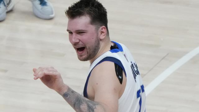 Luka Doncic, con los Dallas Mavericks