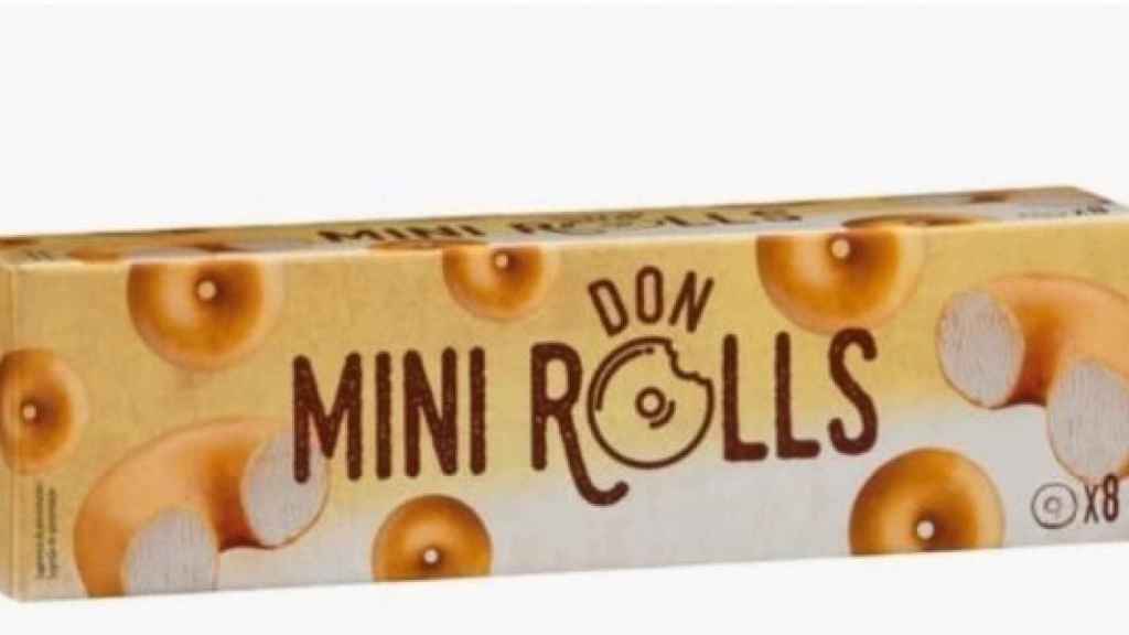 Mini rollls de Mercadona.