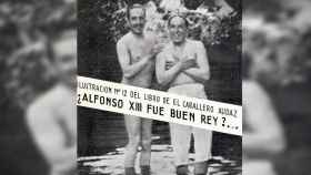 Mítica fotografía de Alfonso XIII sin ropa.