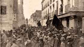 Manifestación del 1 de mayo de 1890 en Alicante.