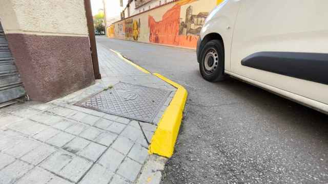 La zona de estacionamiento de una calle benaventana cambia de ubicación por motivos artísticos