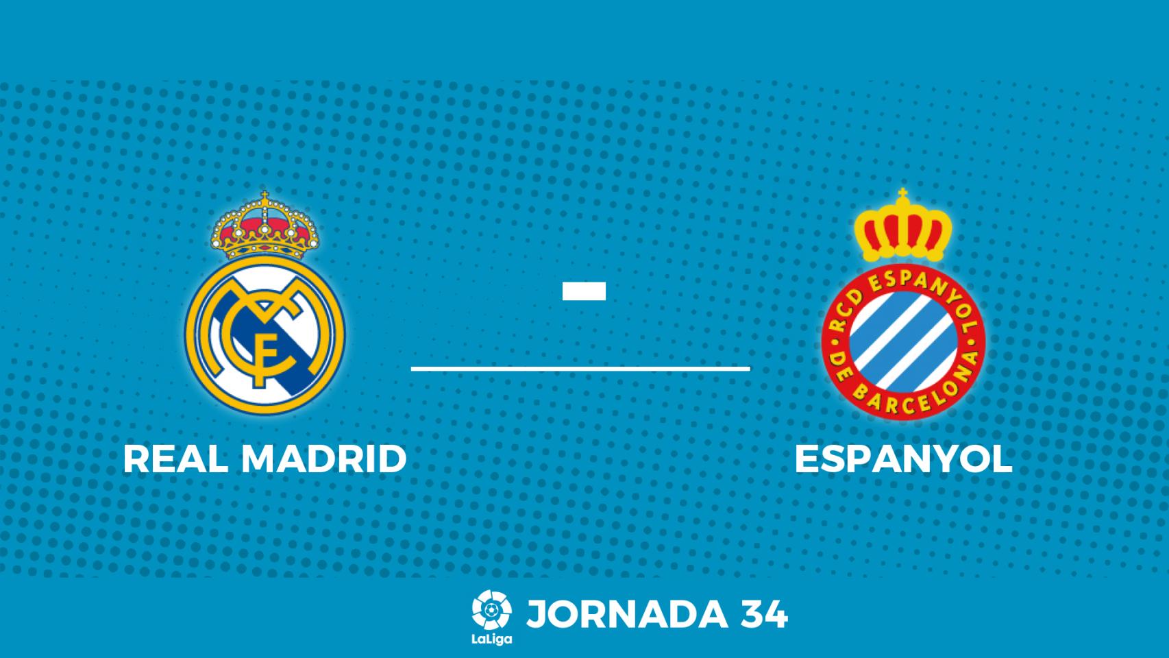 Streaming en directo Real Madrid - Espanyol (La Liga)