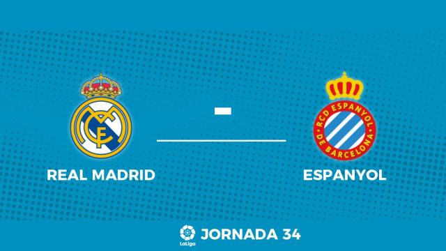 Streaming en directo | Real Madrid - Espanyol (La Liga)