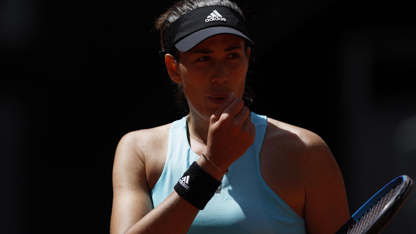 Garbiñe Muguruza, en el Mutua Madrid Open 2022