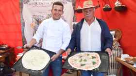 Feria del Queso de Hinojosa 2022, cierre con pizzas de queso