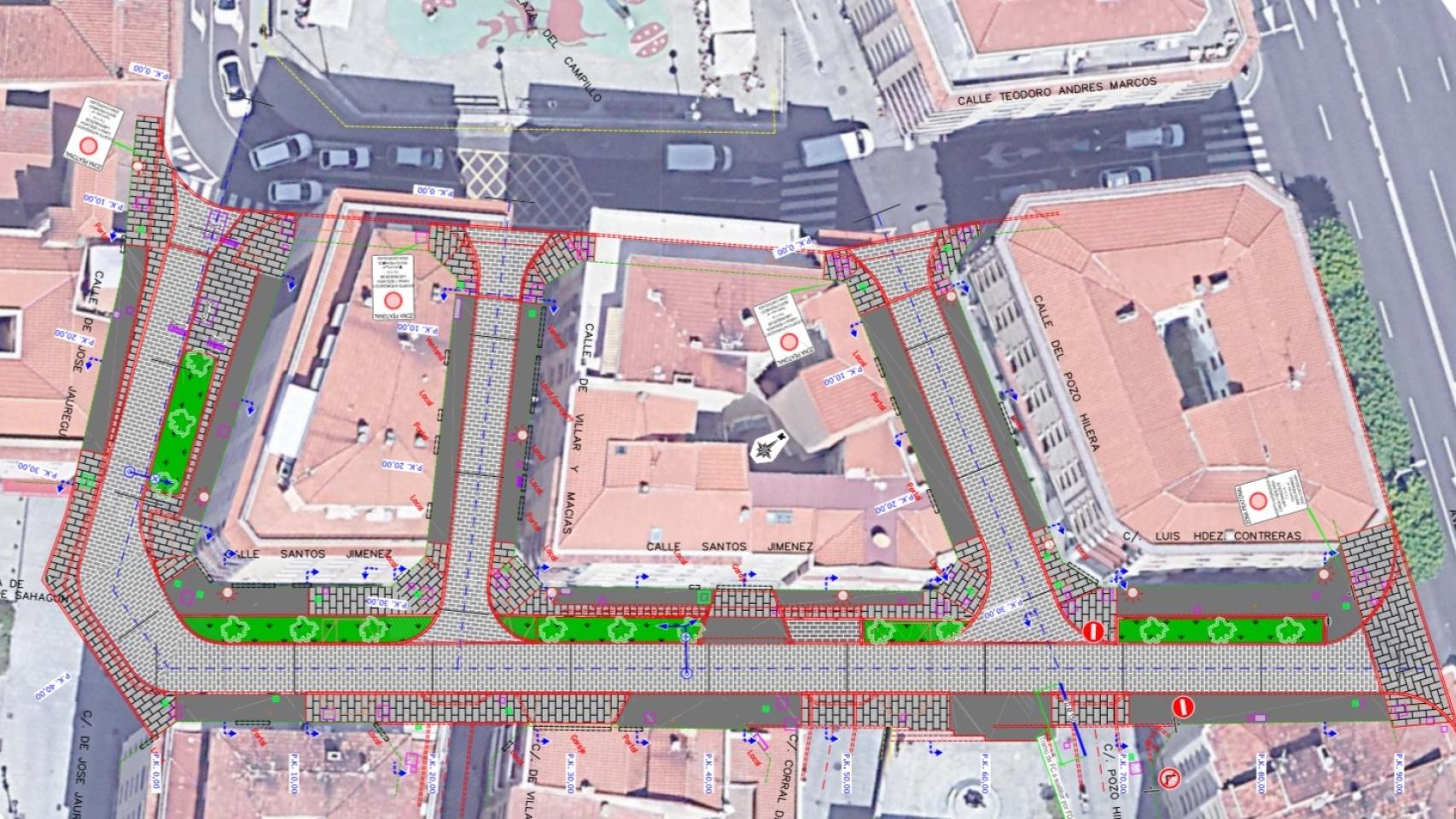 El Ayuntamiento de Salamanca aprueba cinco proyectos para peatonalizar